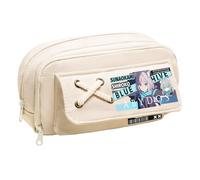 Zhongkaihua MisonoMika - Estuche para lápices de anime, doble capa, espacioso Hayase Yuka, caja de almacenamiento de papelería, regalo de vuelta a la escuela para niños, 21 x 11 x 5,5 cm, Tipo 8, 21 x