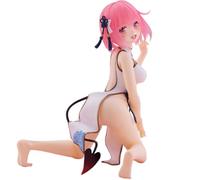 Zhongkaihua Momo Belia Deviluke Figura Cheongsam Ver., 13 cm, estatua de arrodillado, figura de anime, modelos coleccionables, adornos de escritorio