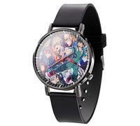 Zhongkaihua My Hero Academia MHA Merch - Reloj analógico con figuras de anime impresas, reloj de cuarzo, regalo para Navidad, cumpleaños, para niños y niñas, Tipo 4, 10 * 10 * 3 cm, Correa
