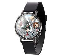 Zhongkaihua My Hero Academia MHA Merch - Reloj analógico con figuras de anime impresas, reloj de cuarzo, regalo para Navidad, cumpleaños, para niños y niñas, Tipo 3, 10 * 10 * 3 cm, Correa