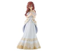 Zhongkaihua Nakano Miku Figura de anime Girl Nakano Miku Aciton figura vestido de novia 23 cm modelo estatua de PVC decoración del hogar adorno