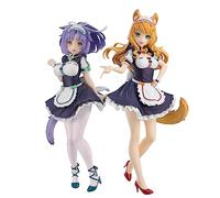 Zhongkaihua NEKOPARA Figura de arce canela - 19 cm Maid Catgirl Figura de acción Anime Periferia Estatua de PVC Estatua Hogar Caja de Computadora Decoración Regalo para Fan