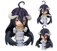 Zhongkaihua Overlord - Figura de acción de 10 cm Albedo Anime de PVC Intercambiable con Cara movible, Adornos