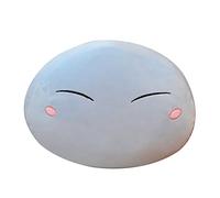 Zhongkaihua Peluche de anime That Time I Got Reincarnated as a Slime, figura de peluche suave de Rimuru Tempestad, almohada para sofá, dormitorio, decoración del hogar, regalos coleccionables, 55 cm