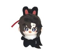 Zhongkaihua Peluche de anime Wei Wu Xian/Wei Ying, Lan Wang Ji, figuras de anime, colgante lindo y suave relleno de 10 cm para ocasiones
