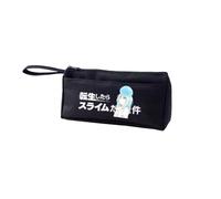 Zhongkaihua Rimuru - Estuche de papelería de moda para niñas y niños, regalo escolar, color amarillo y azul oscuro, gran capacidad, bolsa para bolígrafos de vuelta a la escuela, tipo 2, 21 x 9.5 x 4.7