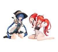 Zhongkaihua Roxy Migurdia/Eris Greyrat Figura Modelo Estatua Mushoku Tensei Reencarnación Sin Trabajo Figura de Acción Anime Noodle Stopper Coleccionables Decoraciones Regalos 2 piezas