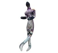 Zhongkaihua Star Platinum - Figura de peluche JJBA de 28 cm, anime, suave, con forma humana con alambre integrado giratorio, divertidas decoraciones de almohada