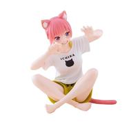 Zhongkaihua The Quintessential Quintuplets - Figura de Nakano Ichika de 13 cm, figura de gato Ver ropa para el hogar, estatua de anime, PVC, decoración de escritorio para el hogar, regalo
