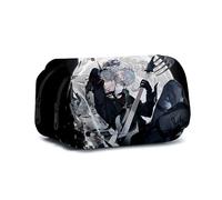 Zhongkaihua Till and Ivan - Estuche para lápices con impresión 3D de anime, gran capacidad, doble capa, para guardar artículos de papelería, regalos escolares para estudiantes, Tipo 4, 9x12x22cm