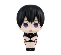 Zhongkaihua Tobio Kageyama Figura sentada Mini modelo lindo de PVC estatua figura anime mirar hacia arriba figuras de acción 10 cm adornos coleccionables decoración de escritorio
