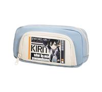 Zhongkaihua Yuuki Asuna/Kirigaya Kazuto - Estuche para lápices con impresión de anime de gran capacidad, organizador de papelería para estudiantes, bolsa para bolígrafos, regalo de papelería, Tipo 23