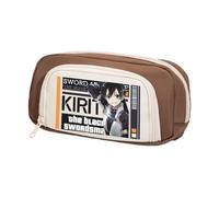 Zhongkaihua Yuuki Asuna/Kirigaya Kazuto - Estuche para lápices con impresión de anime de gran capacidad, organizador de papelería para estudiantes, bolsa para bolígrafos, regalo de papelería, Tipo 9