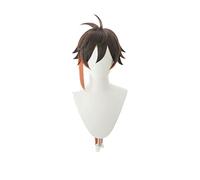 Zhongli Cosplay Wig Genshin Impact Cosplay Brown Heat Resistant Synthetic Hair Zhongli Halloween Cosplay