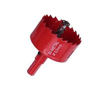 Zhongtou Coronas Perforadoras 53mm Metalica Sierra de Corona Bimetálica M42 HSS Universal Broca Coronas para Pladur Madera Tablero de Yeso Aluminio Plástico Drywall