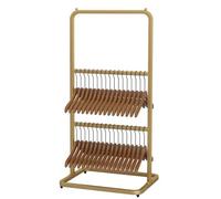 ZHONGXIN.HUIYIN Soporte de Almacenamiento para Perchas de Ropa, apilador Organizador de Perchas para Tiendas minoristas, Soporte de Metal para Ahorro de Espacio