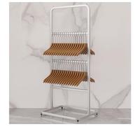 ZHONGXIN.HUIYIN Soporte de Almacenamiento para Perchas de Ropa, apilador Organizador de Perchas para Tiendas minoristas, Soporte de Metal para Ahorro de Espacio