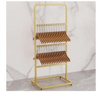 ZHONGXIN.HUIYIN Soporte de Almacenamiento para Perchas de Ropa, apilador Organizador de Perchas para Tiendas minoristas, Soporte de Metal para Ahorro de Espacio