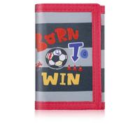 ZHONYEE Carteras de lona con bloqueo RFID de dibujos animados para niños, bonitas carteras de lona para deportes al aire libre con adhesivo mágico y bolsillo con cremallera, Basketball