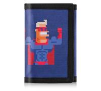 ZHONYEE Carteras geniales para adolescentes para niños y niñas con cremallera y ranura para tarjetas, lona triple RFID para exteriores, diseño encantador adhesivo mágico para 12 a 16 años, Hombre, 3x5