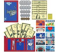 ZHONYEE Carteras para niños y niñas, carteras RFID de triple pliegue con cremallera y bolsillo de gancho, gran memoria, múltiples ranuras para tarjetas, casa segura para dinero de papel y monedas,