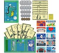 ZHONYEE Carteras para niños y niñas, carteras RFID de triple pliegue con cremallera y bolsillo de gancho, gran memoria, múltiples ranuras para tarjetas, casa segura para dinero de papel y monedas,