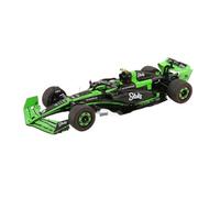 Zhou Guanyu 1/18 C44 F1 2024 Bahrain Solido F1 - Coche de Rally de aleación, Juguete Coleccionable No Control Remoto Modelos