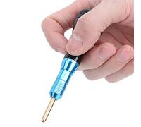 zhoul Extractor electrónico de Punta de Dardos de Punta Rota, Herramienta de extracción de Dardos de Punta Suave para Dardos electrónicos (Plateado/Azul)(Azul)