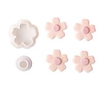 ZHOUSUFEN - Molde de corte de aretes de cerámica suave de plástico para cortar hojas de flores, pendientes, joyería, colgantes, herramienta de grabado en relieve