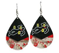 ZHOUSUFEN Pendientes de gota de Halloween, joyería de oreja con temática de Halloween, accesorios acrílicos adecuados para Halloween