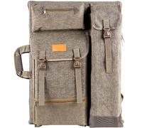 ZHOUXYFDC Bolsa Portafolio De Arte Mochila de Lona for portafolios de Arte (Grande, 66 x 49 cm)(Khaki)