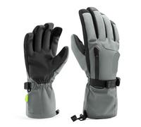ZHOUXYFDC Guantes De Nieve Guantes de esquí con Pantalla táctil, Resistentes al Agua, Mantienen el Calor, con Palma extendida y Antideslizantes de PU for Snowboard, Resistentes al Viento.(Color2,M)