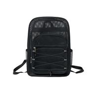 ZHOUXYFDC Mochila Rejilla De Playa Mochila de Malla Transpirable for natación, Fitness y Deportes, Ideal for Viajar.(Black)