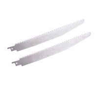 ZHOUYQX 2 Piezas de Acero Inoxidable S1122C de vaivén para Cortar Hueso, Carne y Madera
