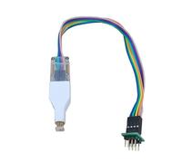 ZHOUYQX Cable SOP8 de Cuerpo Estrecho con Clip para Quemar, Paso de 150 milésimas, 4,4 mm para programación de Chips