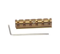 ZHOUYQX Cejuela de Guitarra de 6 Cuerdas con Altura Ajustable, repuestos para Guitarra eléctrica, Rodillo de latón, cejuela Dividida y regulación