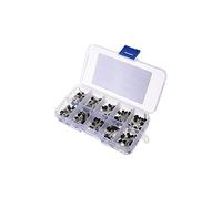 Zhouyufan 200pcs 10 valores transistores Pack transistores kit surtido con caja de almacenamiento