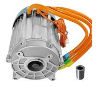ZHOZHUT 1200W-4000W Motor Triciclo Eléctrico 60V / 72V Motor Eléctrico Sin Escobillas 3200RPM Motor De Eje De 4 Orificios Y 18 Dientes para Triciclos Eléctricos, Cuatriciclos Y Karts,1500w,72V