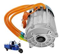 ZHOZHUT 3200RPM Motor Sin Escobillas para Triciclo Eléctrico 1200W-4000W Electric Brushless Motor 60V / 72V Motor con Núcleo De Cobre Puro para Triciclos Y Cuatriciclos Eléctricos,1500w,72V