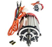 ZHOZHUT 4200RPM Motor Eléctrico para Triciclo 1200W-1800W 60V/72V DC Sin Escobillas de Alta Velocidad con Onda Sinusoidal y Caja de Conexiones para Vehículos de Tres y Cuatro Ruedas,1500w,60V