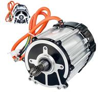 ZHOZHUT 4500RPM / 5000RPM Motor Sin Escobillas para Triciclo Eléctrico 1500W / 2000W Motor Síncrono De Alta Velocidad con Imán Permanente 60V / 72V Motor De Cobre Puro,1500w60v,4500RPM