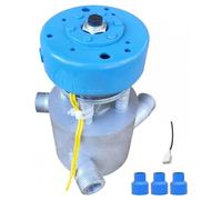 ZHOZHUT Generador Hidroeléctrico Micro 1000W 110V 220V Turbina De Agua Aluminio Con 3 Conectores PVC Bobina Cobre Puro Balasto Portátil Hogar Exterior,1kw,110V/220V