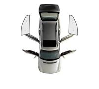 ZHQDRCY Parasol Coche Magnético para Camry para XV40 para Daihatsu para Altis para Aurion para Premium para Limo 2007~2011 Parasoles Cortinas Divisorias Coche(Rear Windows)