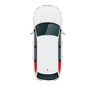 ZHQDRCY Parasol Coche Magnético para CR-V 4.º 2012-2018 para CRV Custom Car Cubierta Completa Privacidad Parabrisas Delantero Cortina Cortinas Divisorias Coche(2pcs Rear)