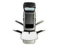 ZHQDRCY Parasol Coche Magnético para CX5 para CX 5 MK2 KF 2017-2024 Piezas De Visera De Parabrisas Accesorios Cortinas Divisorias Coche(Front Windshield)