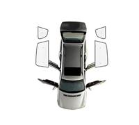 ZHQDRCY Parasol Coche Magnético para RAV4 para RAV 4 para XA30 para Vanguard 2006-2012 Cubierta De Visera De Ventana Lateral De Parabrisas Cortinas Divisorias Coche(Rear Windows)
