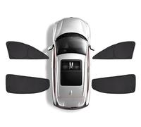 ZHQDRCY Parasol Coche Magnético para Serie 5 para F10 Sedán 2012-2016 Parasoles Protectores De Parabrisas Protector De Privacidad Accesorios Cortinas Divisorias Coche(4PCS Side Windows)