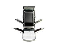 ZHQDRCY Parasol Coche Magnético Parasol Protector para Citroen para Xsara para Picasso 2000-2010 Accesorios para Coche Cortinas Divisorias Coche(Front Windshield)