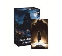 ZHQGYN Cartas de oráculo de Camino de las Sombras, lecturas diarias del tarot para orientación espiritual, desbloquea los reinos ocultos de tu yo interior con nuestra poderosa y mística baraja de