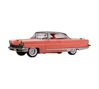 ZHRDWE Coche De Juguete 1:18 para Coral 1956,Vehículo Clásico Retro Techo Rígido Modelo Coche Vintage Juguete Aleación Metal Fundido A Presión Maqueta Coche(Naranja)